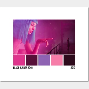 Blade Runner Color Palettes Posters and Art